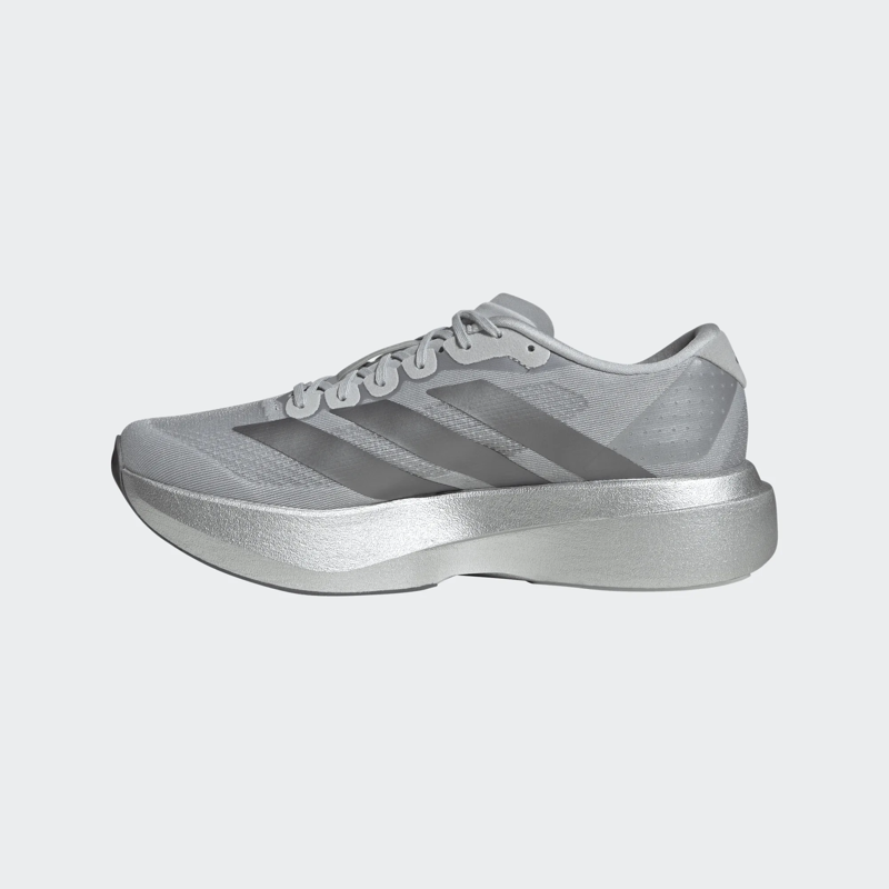 Adidas Men's Adizero Evo SL Shoes in Silver Metallic/Iron Metallic/Half Silver-1