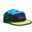 Vaga Club Cap in Bright Blue/Racing Green/Bright Yellow
