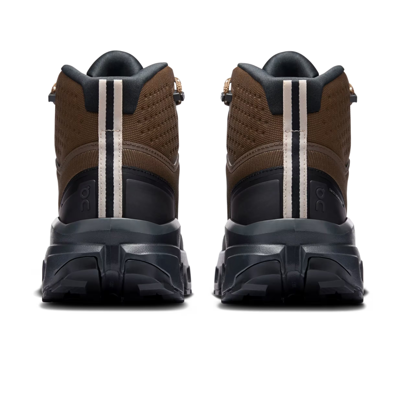 On Running Men's Cloudrock Mid Waterproof in Earth/Black-5