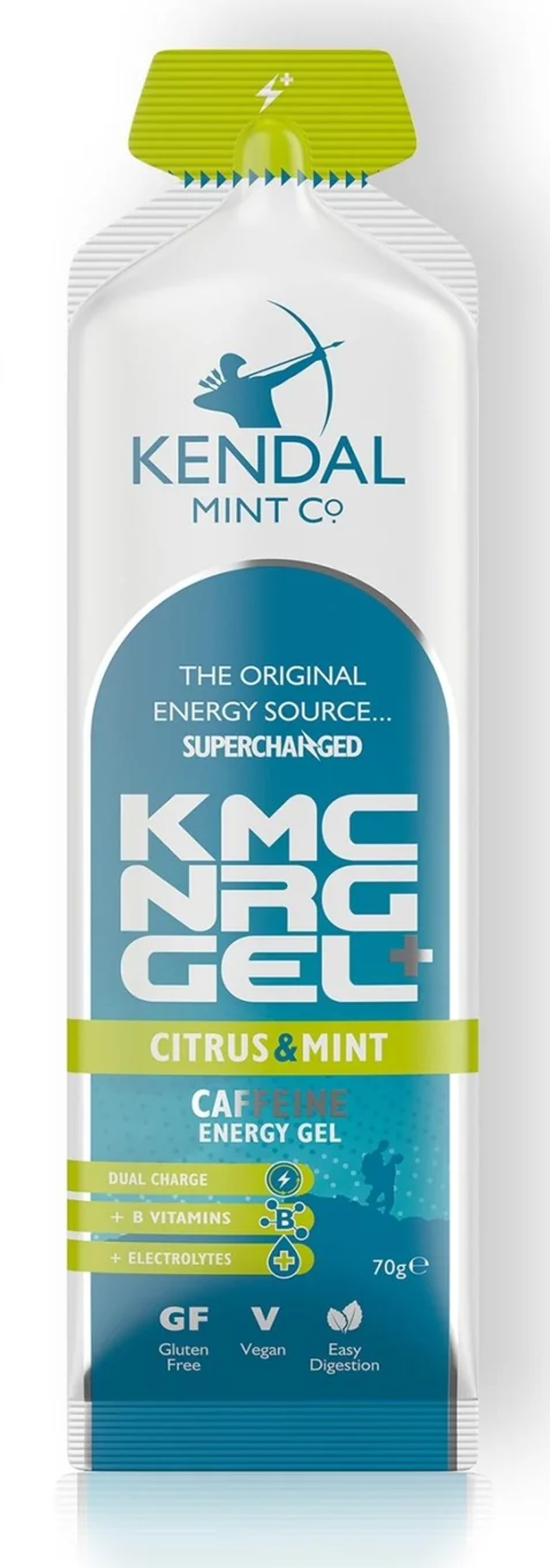Kendal Mint NRG GEL+ Citrus and Mint Caffeine Energy Gel 70g