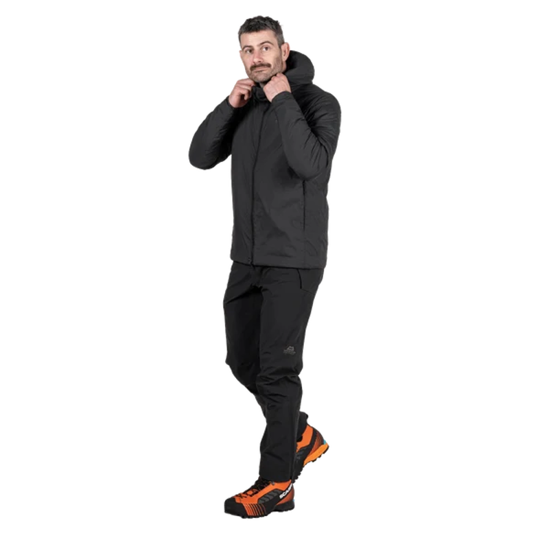 Mountain Equipment Men's Intra Hooded Jacket in Black-3