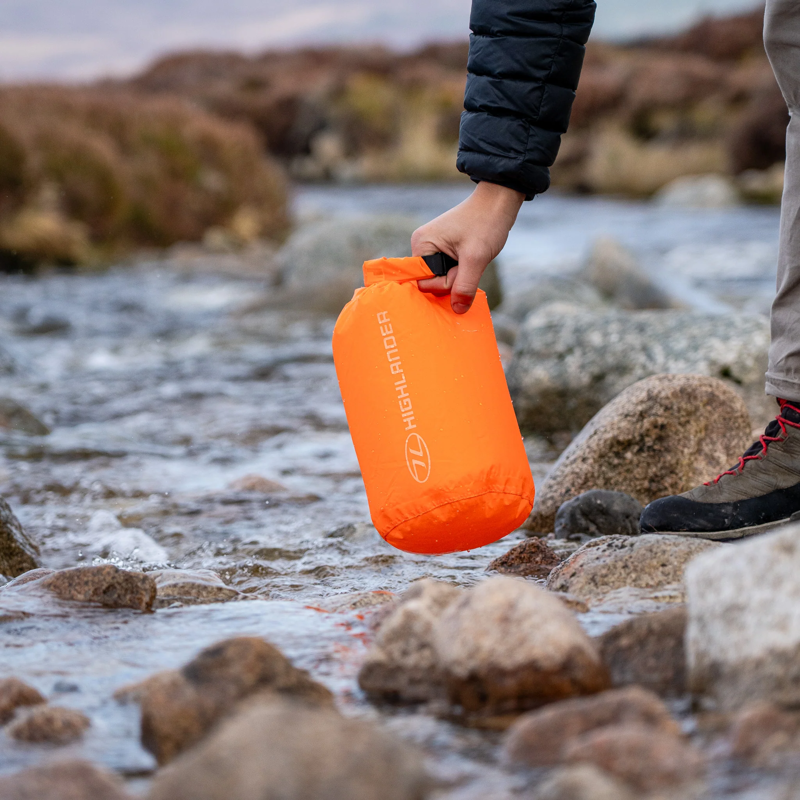 Highlander Lightweight Waterproof Dry Bags V2 in Orange - 4L-2