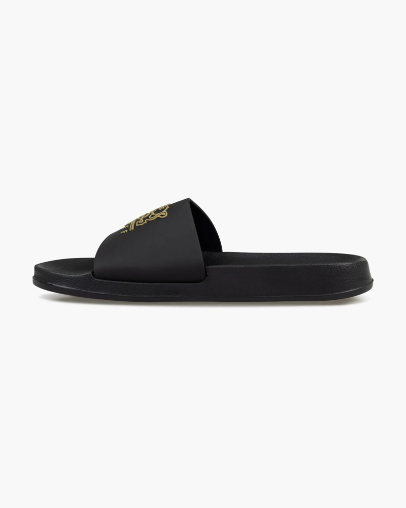 Cruyff Men's Sport Slide in Black/Gold-4