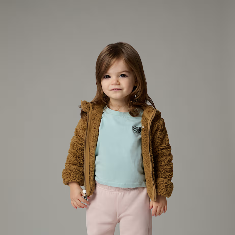 The North Face Baby Campshire Full-Zip Hoodie in Teddy Brown-10