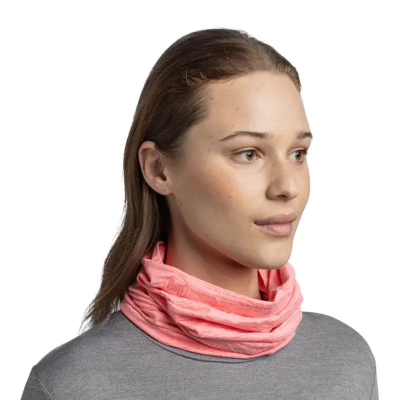 Buff Dryflx Neckwear in Solid Rose Pink-2