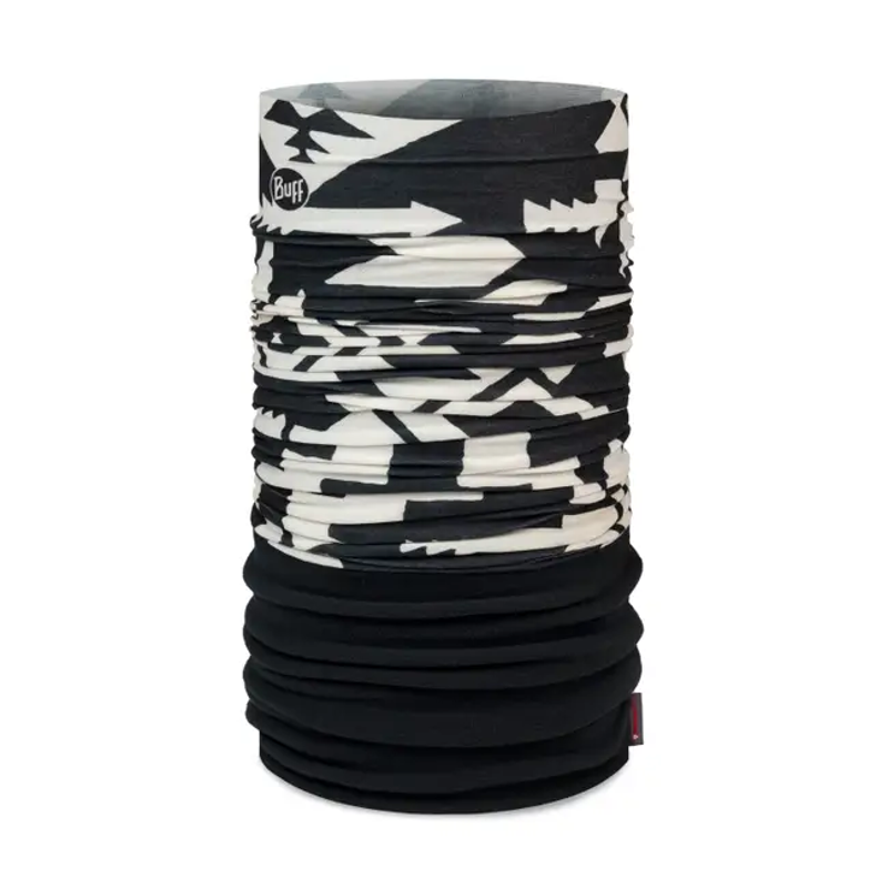 Buff Polar Multifunctional Neckwear in Skar Black