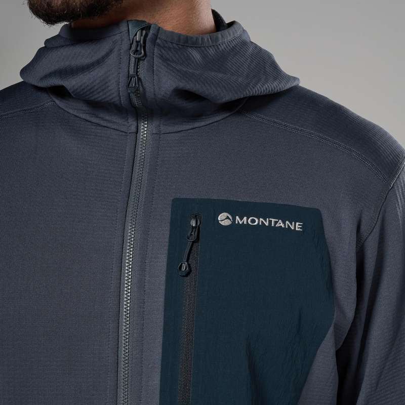 Montane Men's Protium CP Hoodie in Dark Sky-3