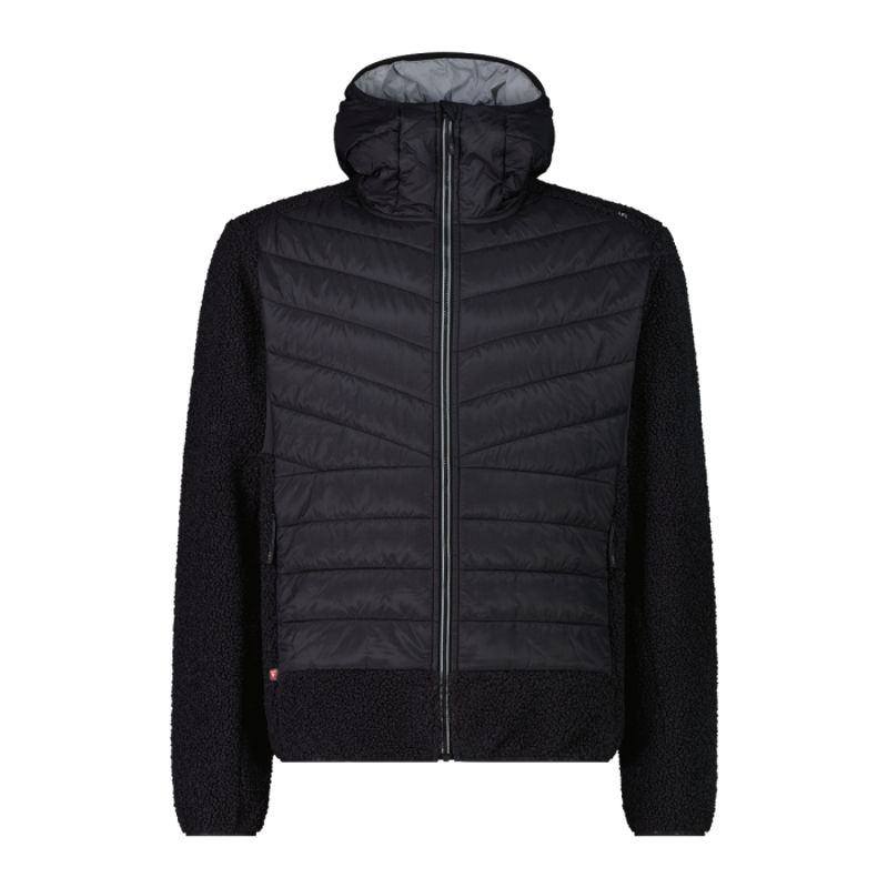 CMP Men's Unlimitech Hybrid Hooded Jacket in Antracite