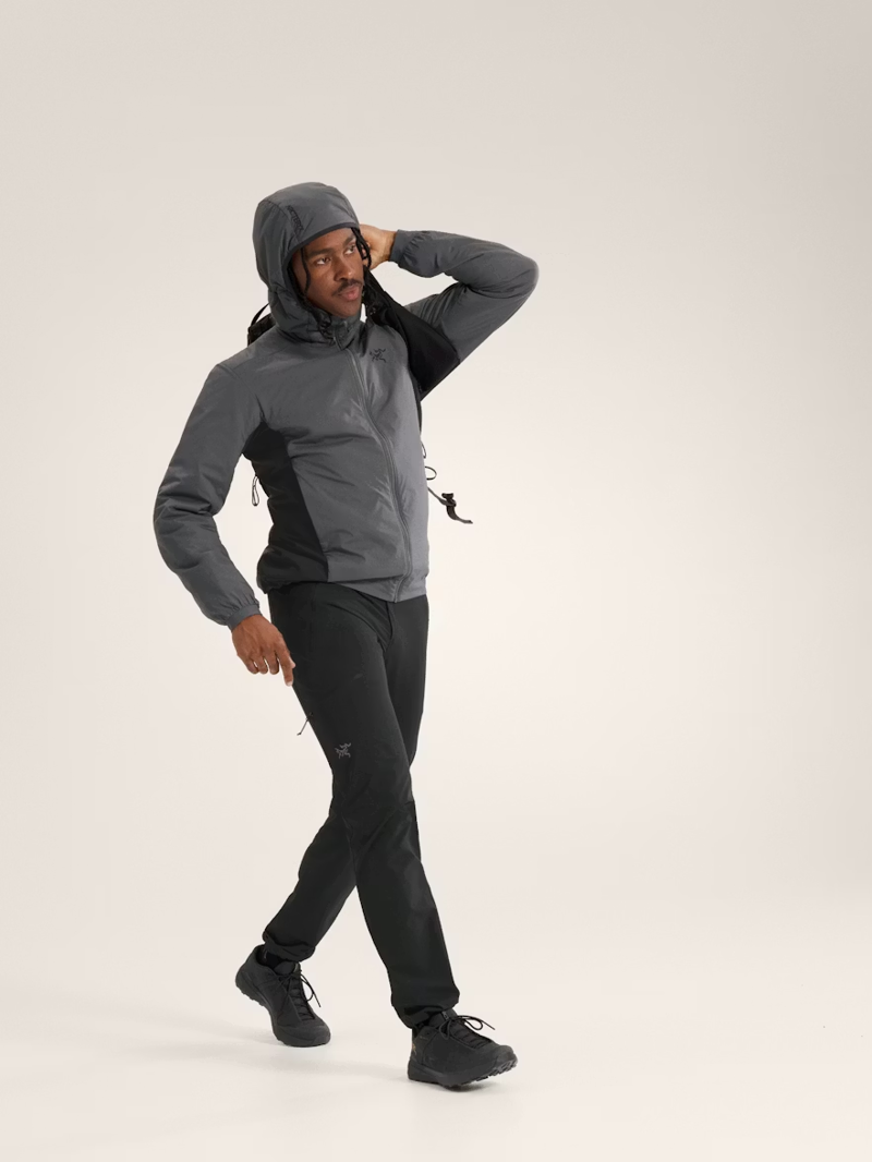 Arc'teryx Men's Atom Hoody in Cloud/Black-5