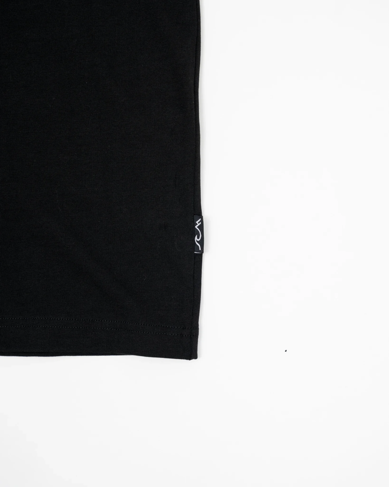 Bleubird Serra Tee in Black-3