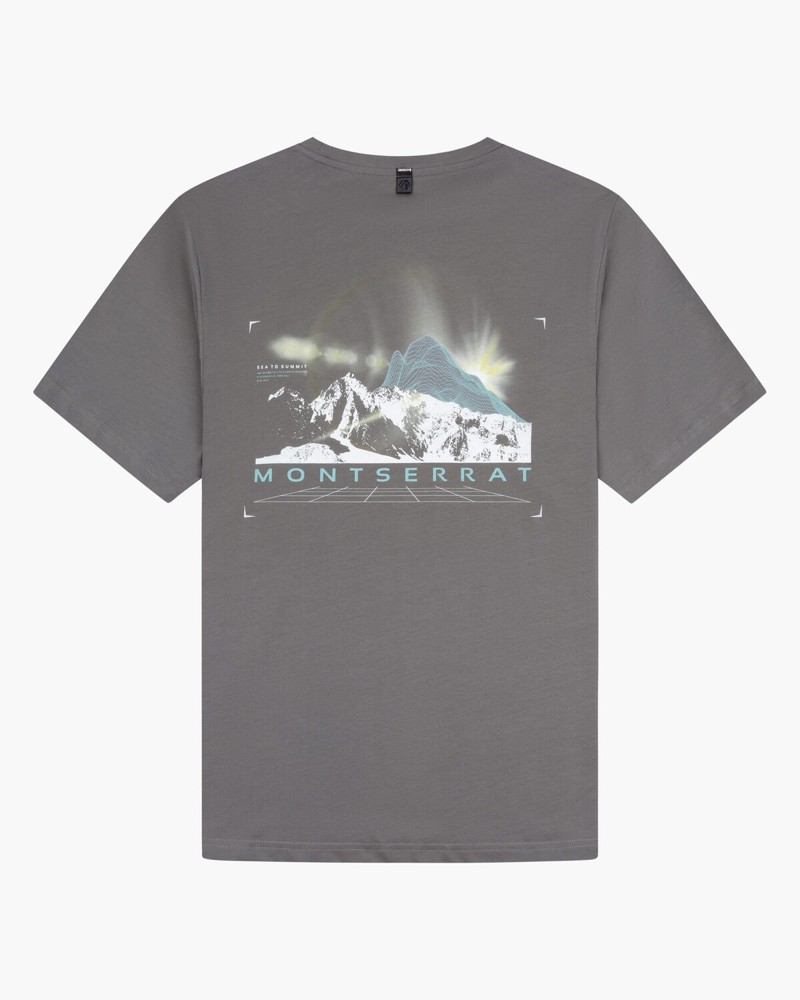 Cruyff Men's Clima Tee in Castle Rock-1