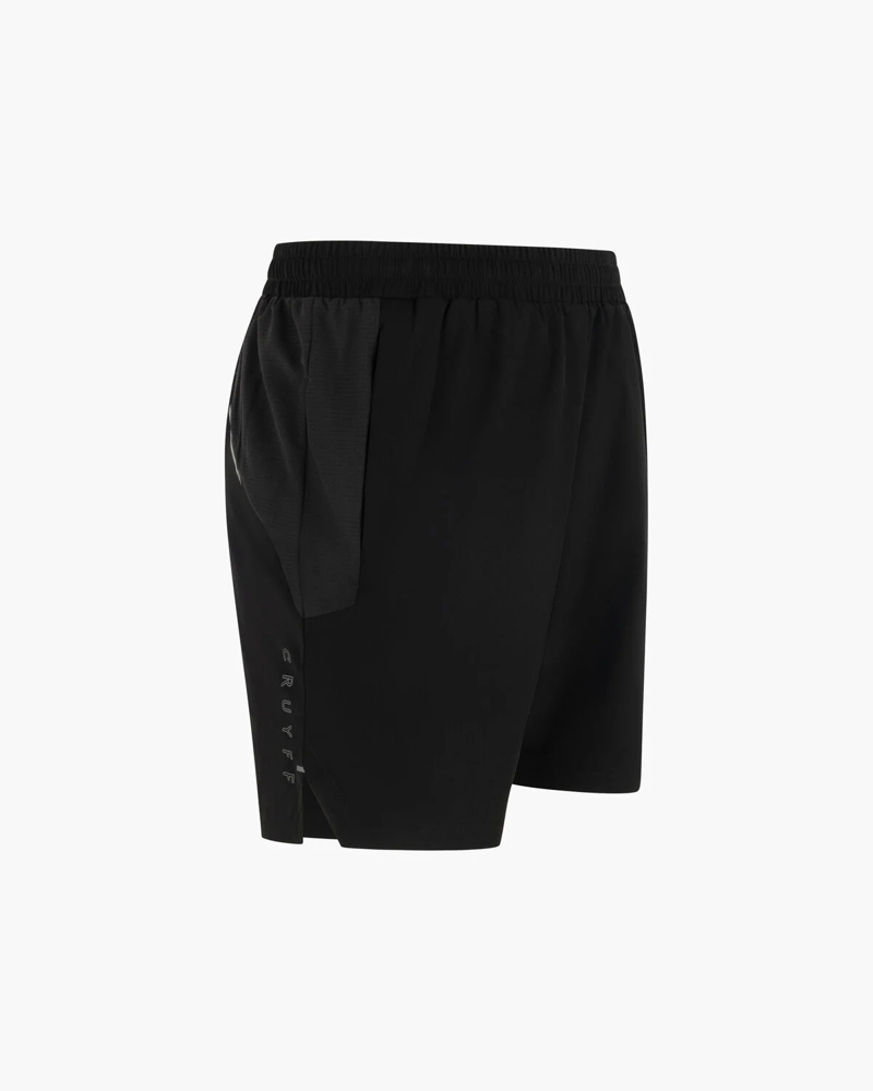 Cruyff Men's Flame Shorts in Black-2