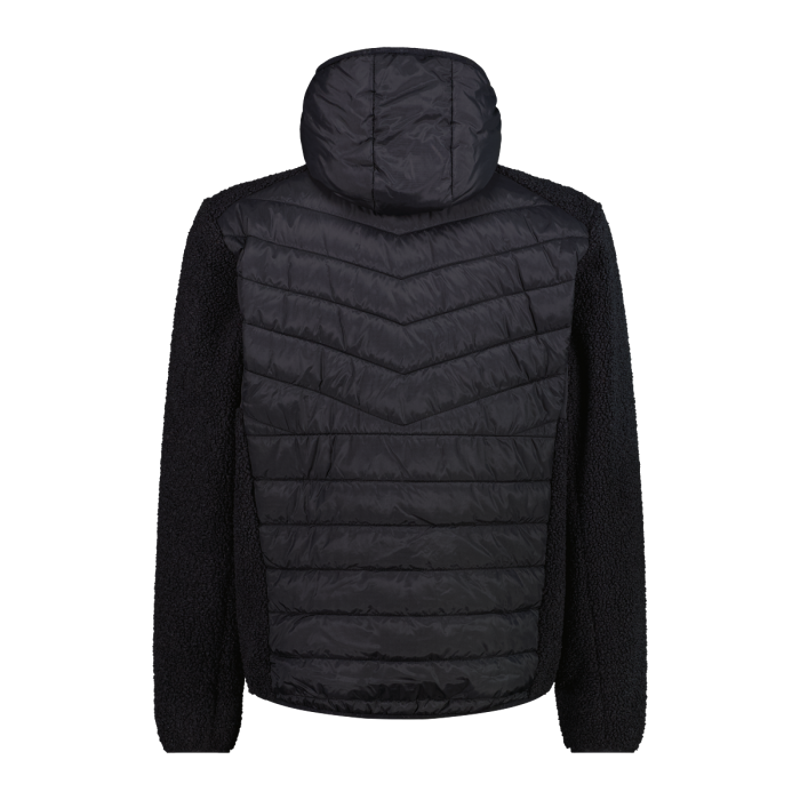 CMP Men's Unlimitech Hybrid Hooded Jacket in Antracite-2