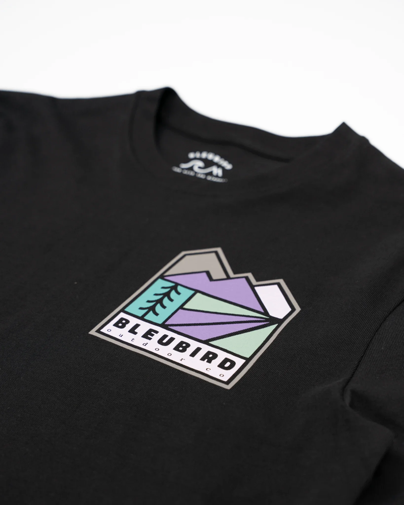 Bleubird Serra Tee in Black-2