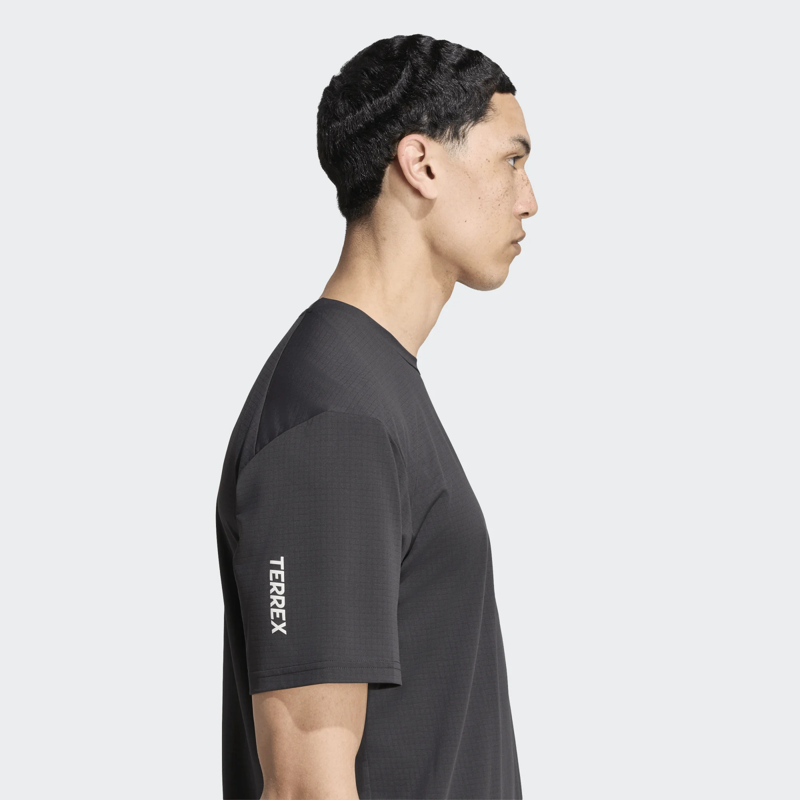 Adidas Men's MT Log Tech Tee in Black-4