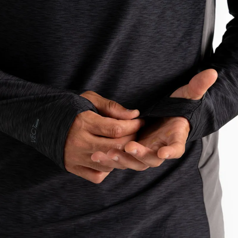 Dare2b Men's Power Up III Jersey in Black Marl-8