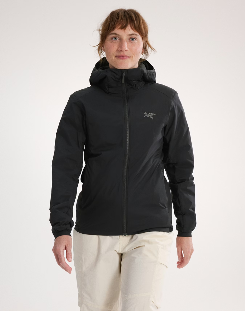Arc'teryx Women's Atom Hoody in Black-2