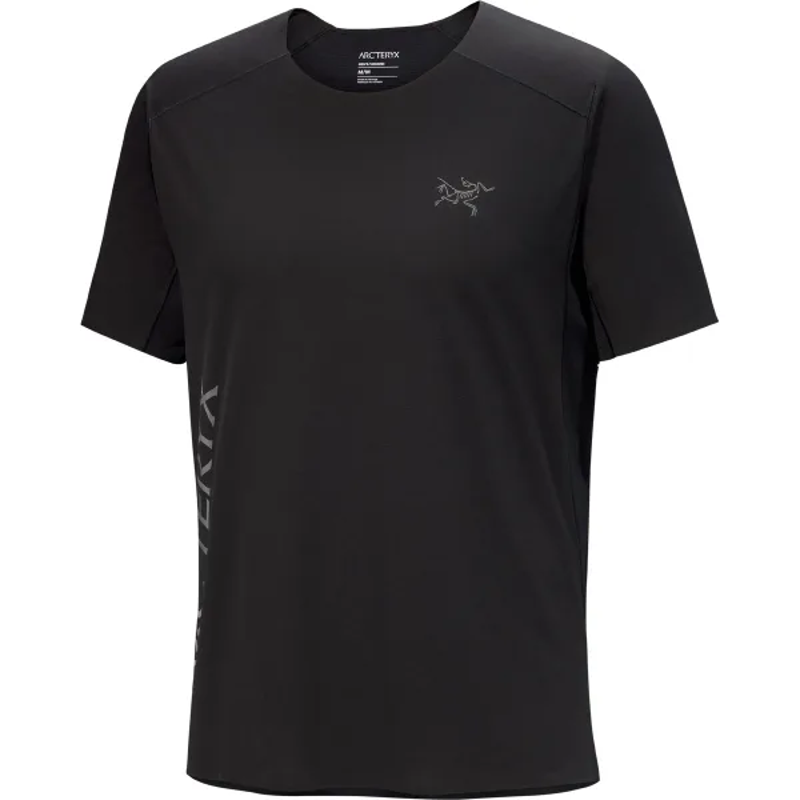 Arc'teryx Men's Norvan Downword Logo Tee in Black