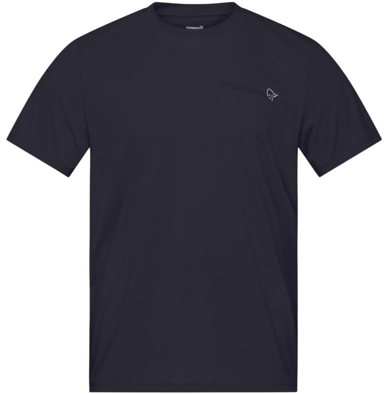 Norrona Men's Femund Tech T-Shirt in Caviar Black