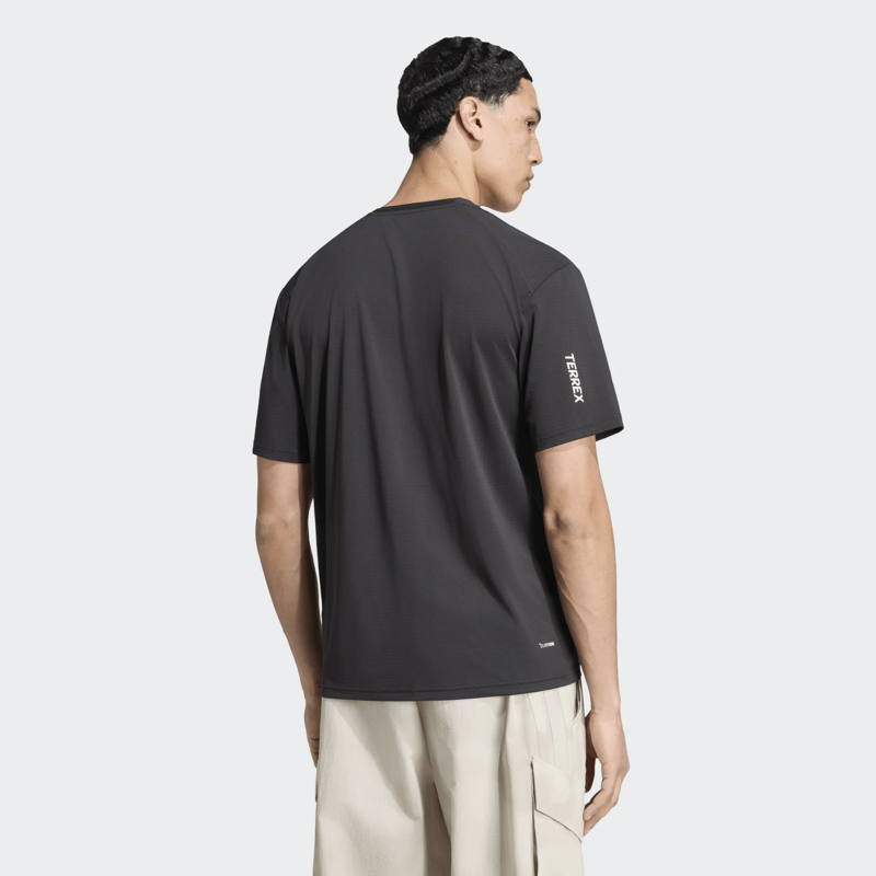 Adidas Men's MT Log Tech Tee in Black-2