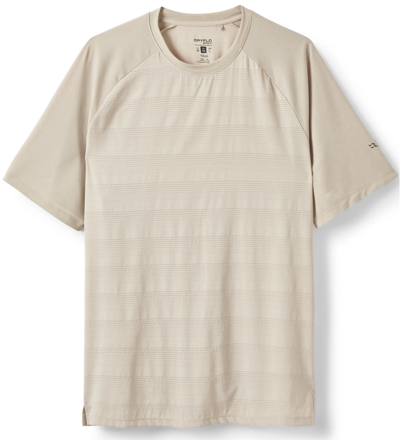 Rab Men's Rivelin Shift Tee in Pebble