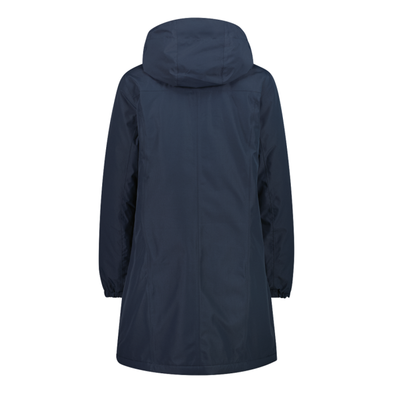 CMP Women's Waterproof Ripstop Parka Zip-Hood in Titanio-2
