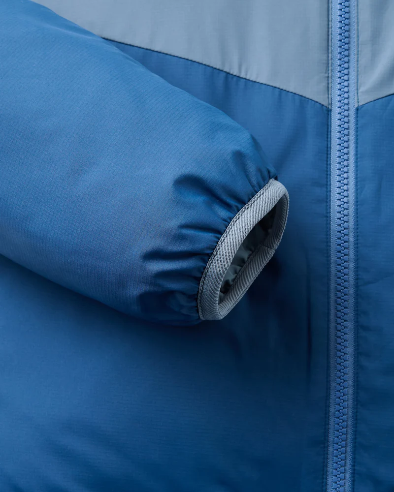 Passenger Men's Daybreak Lightweight Recycled Thermore Insulated Jacket in Rich Navy/Storm Grey/Dark Denim-1