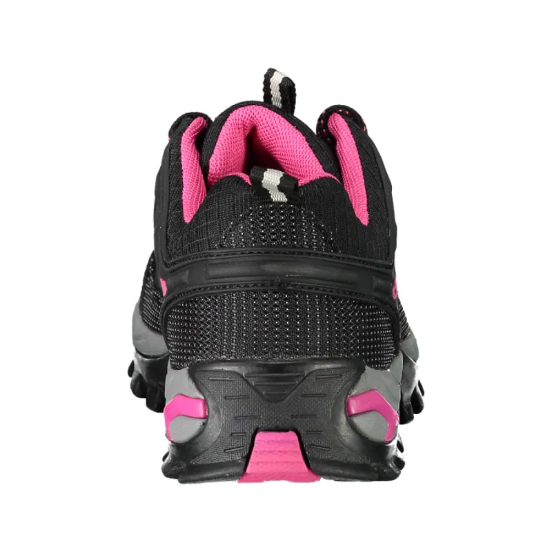 CMP Women's Rigel Low Waterproof in Black/Glacier Grey-2