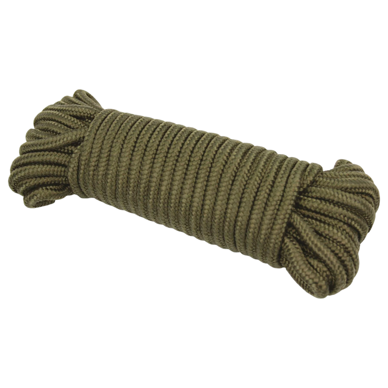 Highlander Utility Rope 7mm x15mm in Olive