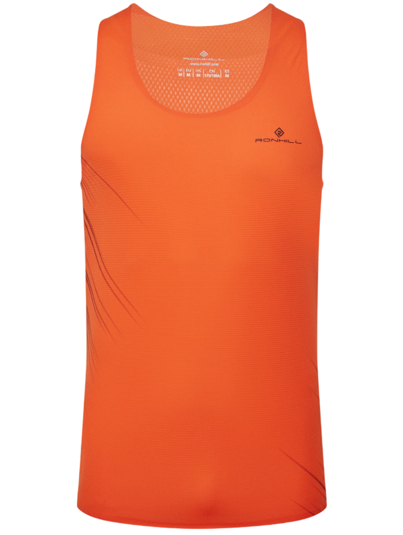 Ronhill Men's Tech Race Vest in Ronhill Red/Black