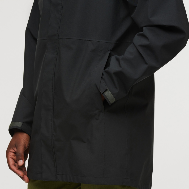 Cotopaxi Men's Cielo Rain Parka in Black-8