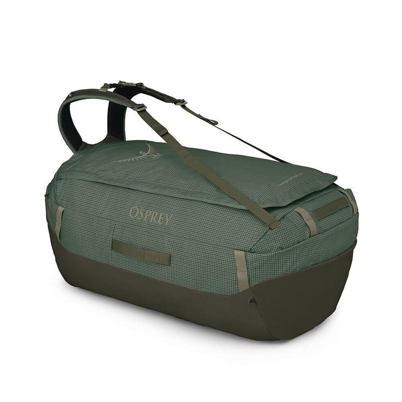 Osprey Transporter Duffel 120 in Pine Leaf/Earl Grey