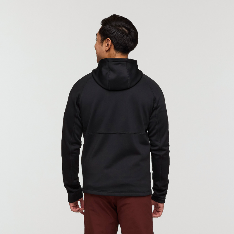 Cotopaxi Men's Tempa Fleece Hooded Jacket in Black-5
