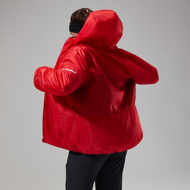 Berghaus Women's MTN Arete LB Synthetic Hoody in Red/Black-6