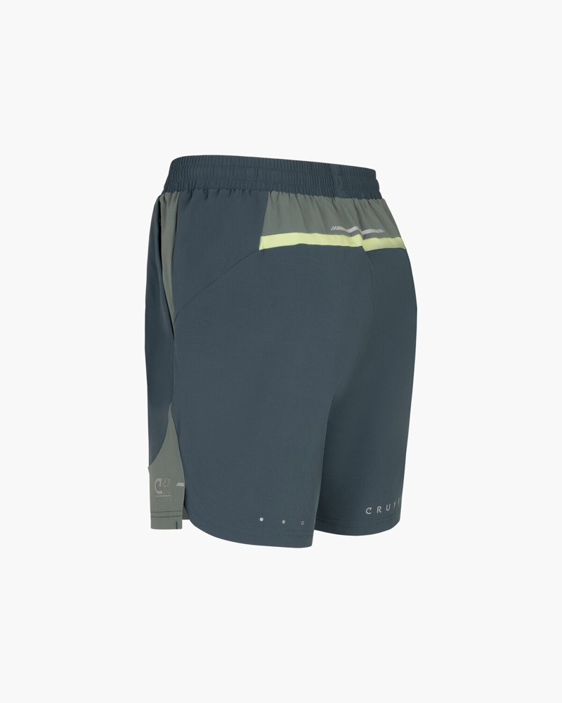 Cruyff Men's Agate Shorts in Slate Green-3