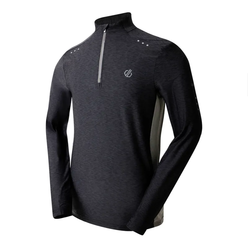 Dare2b Men's Power Up III Jersey in Black Marl-1