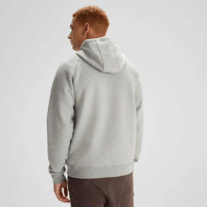 Kathmandu Men's Logo Brushed-Back Hoodie in Light Grey-2