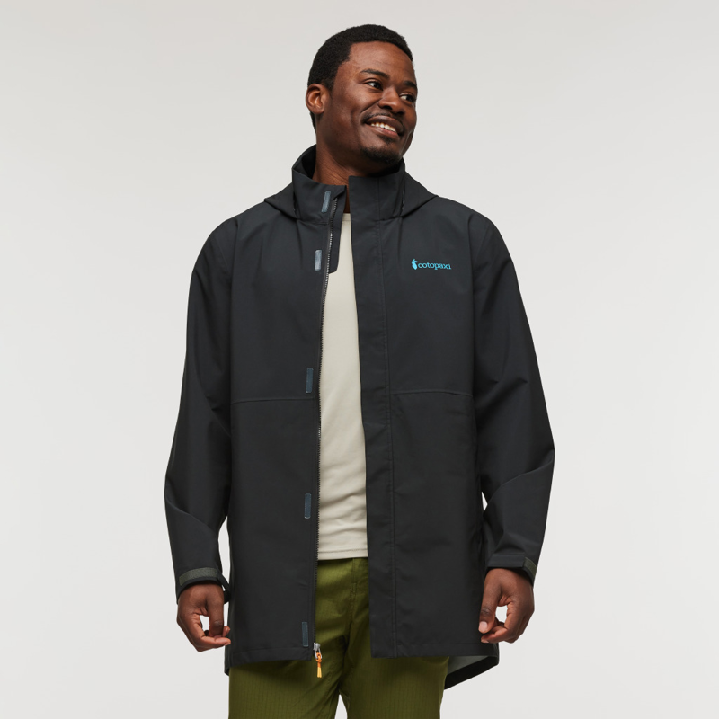 Cotopaxi Men's Cielo Rain Parka in Black-4