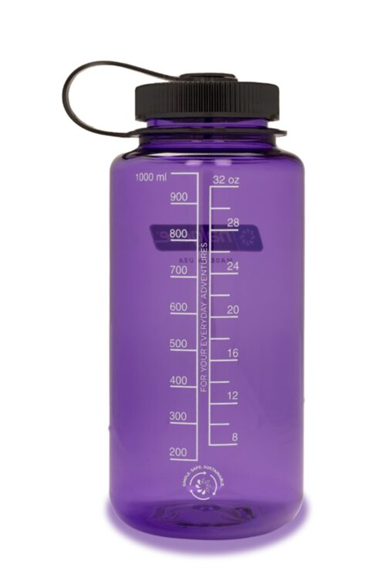 Nalgene Wide Mouth Tritan Sustain Bottle in Purple - 1L-1