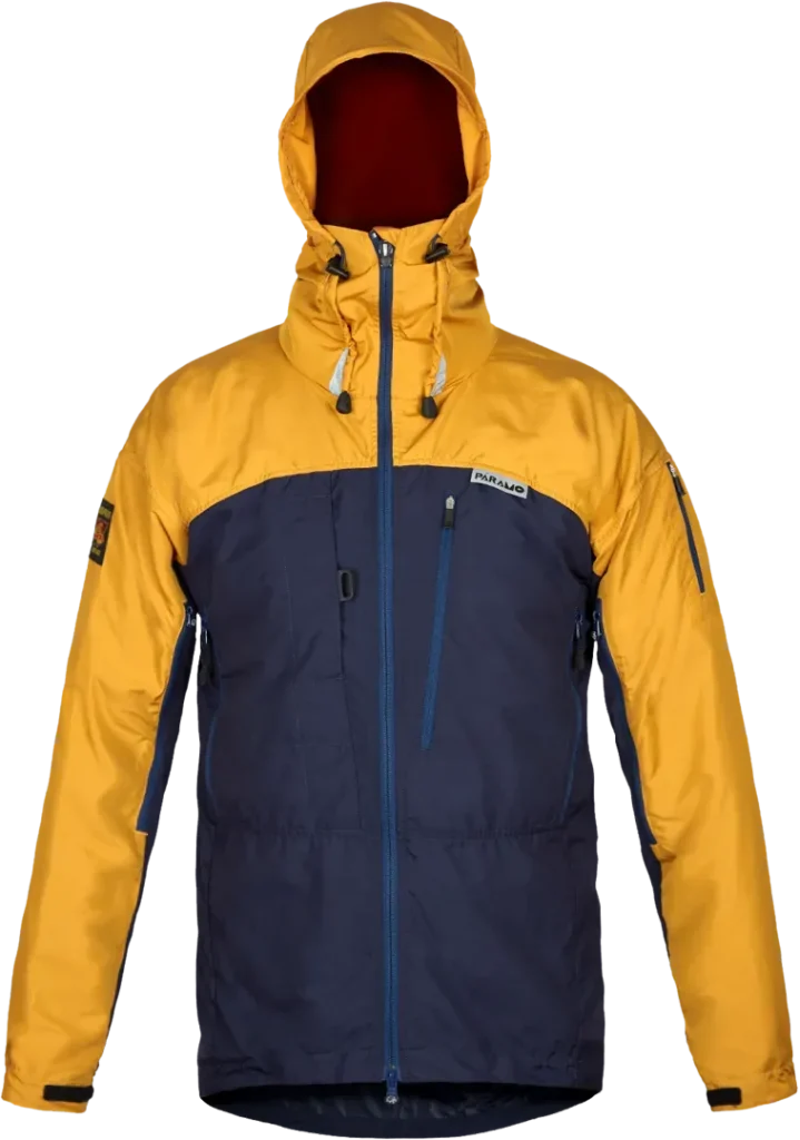 Paramo Men's Enduro Windproof Jacket in Midnight/Gold