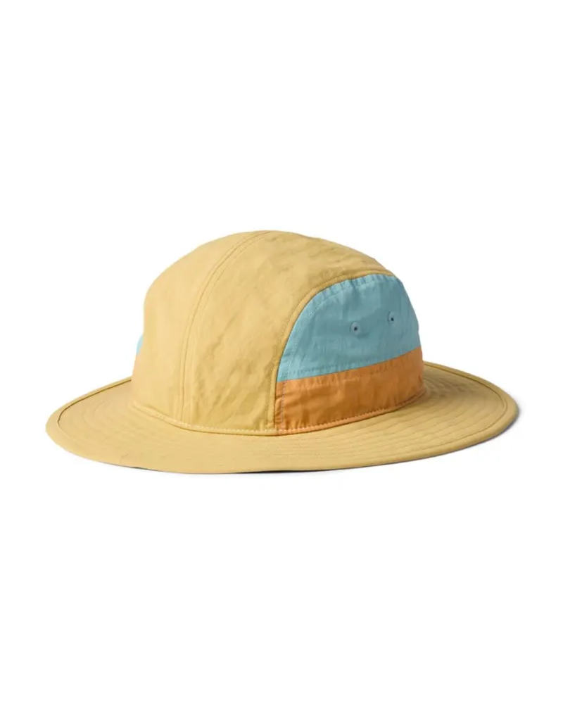 Cotopaxi Tech Bucket Hat in Honeydew and Husk-1