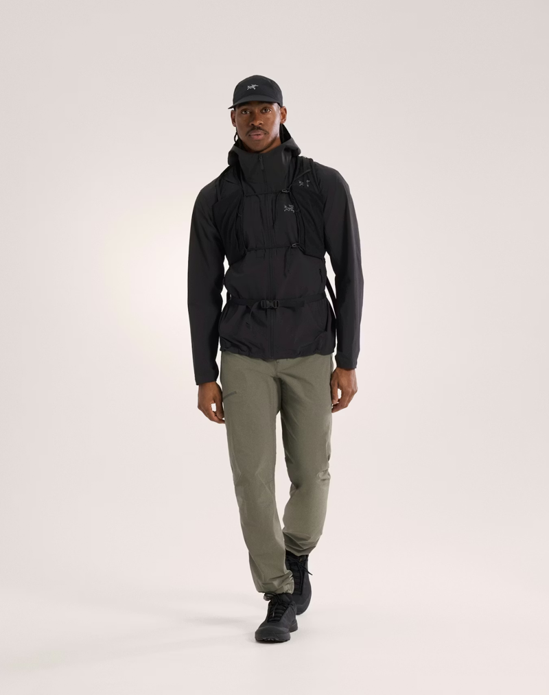 Arc'teryx Men's Gamma Lightweight Hoody in Black-8