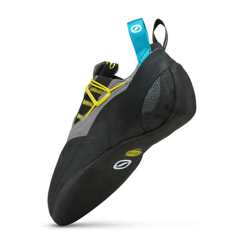 Scarpa Vapour S Climbing Shoes in Smoke/Yellow-4