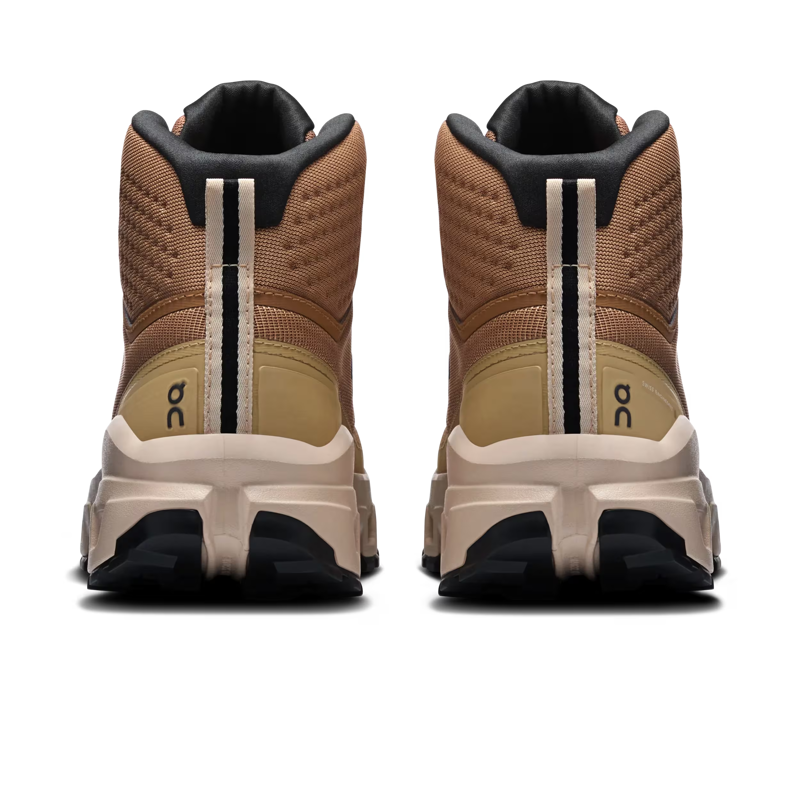 On Running Women's Cloudrock Mid Waterproof in Sphinx/Sand-5