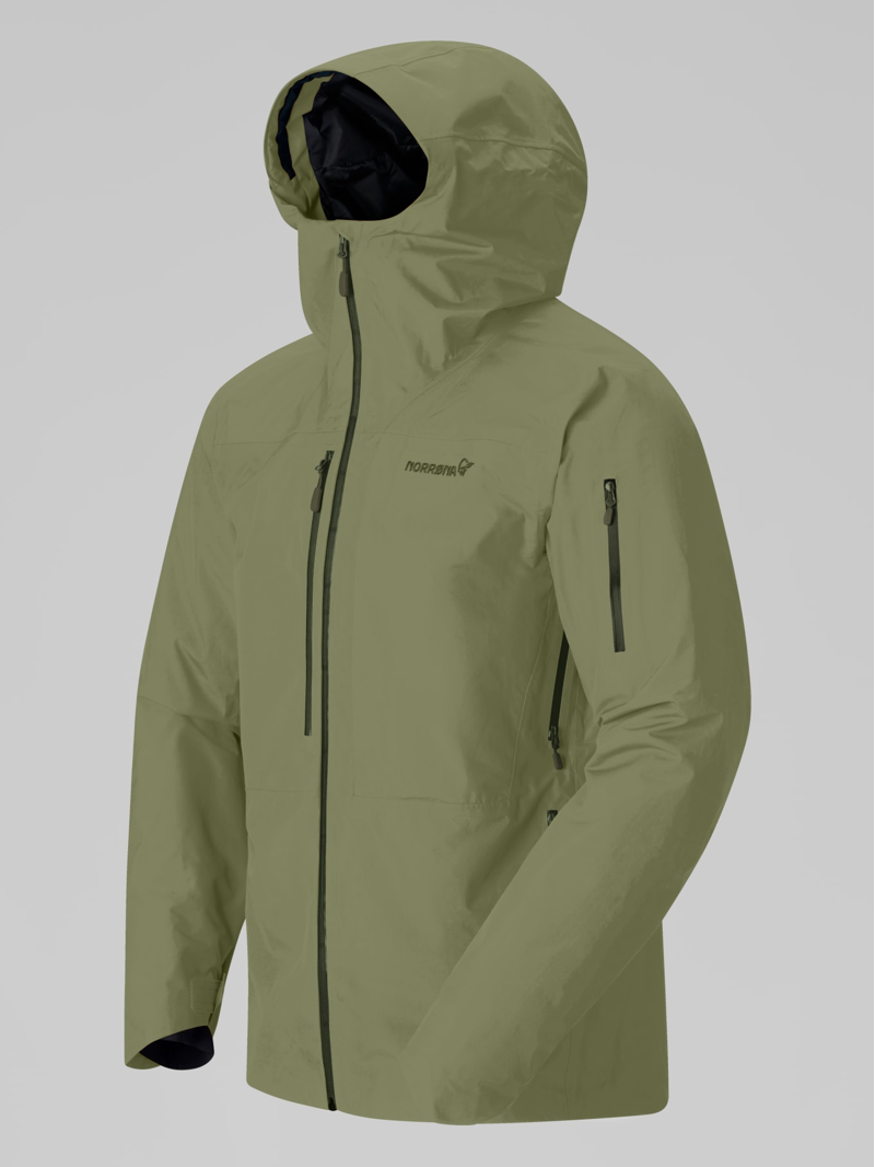Norrona Men's Lofoten Gore-Tex Insulated Jacket in Deep Lichen Green-1