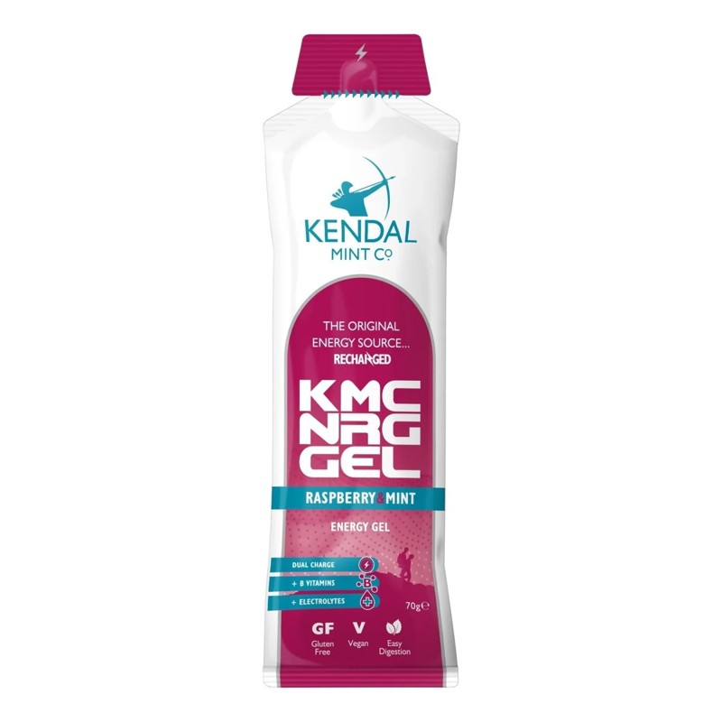 Kendal Mint NRG GEL Raspberry and Mint Energy Gel 70g