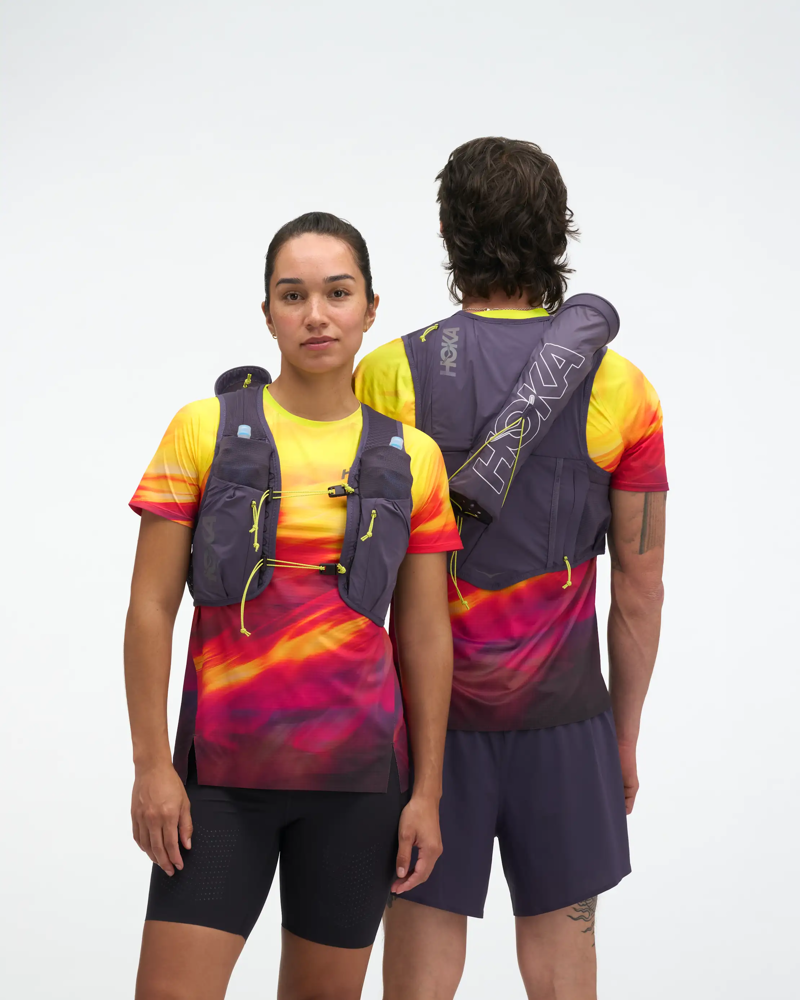 Hoka Trail Run Vest 10L in Squid Ink-4