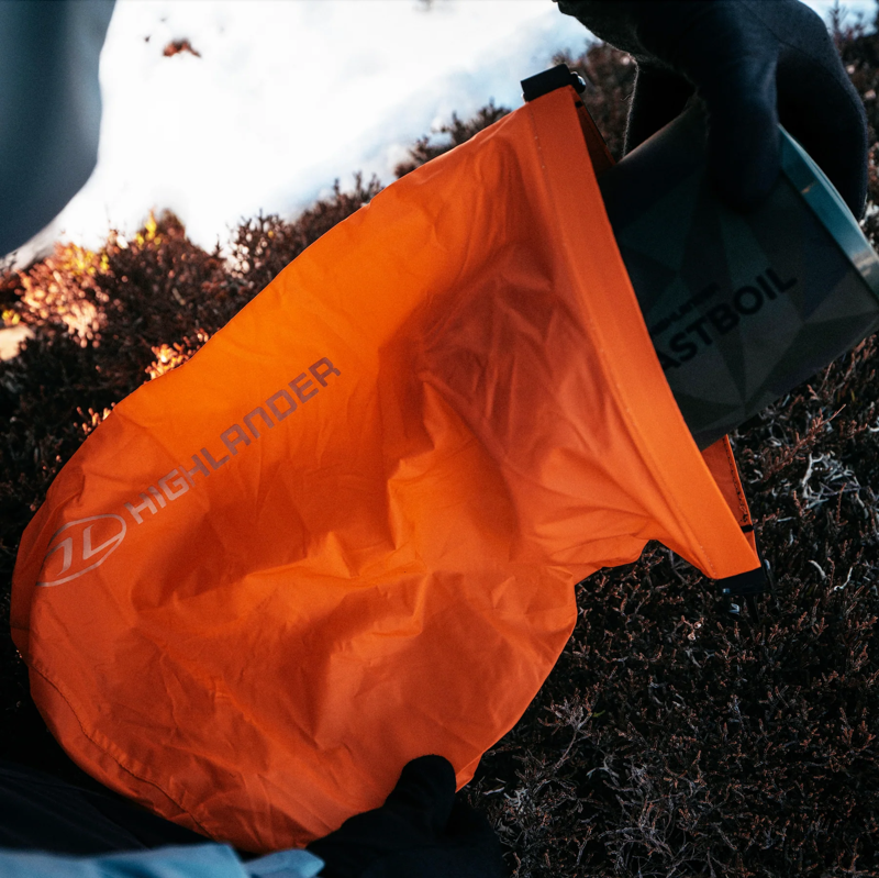 Highlander Lightweight Waterproof Dry Bags V2 in Orange - 4L-1