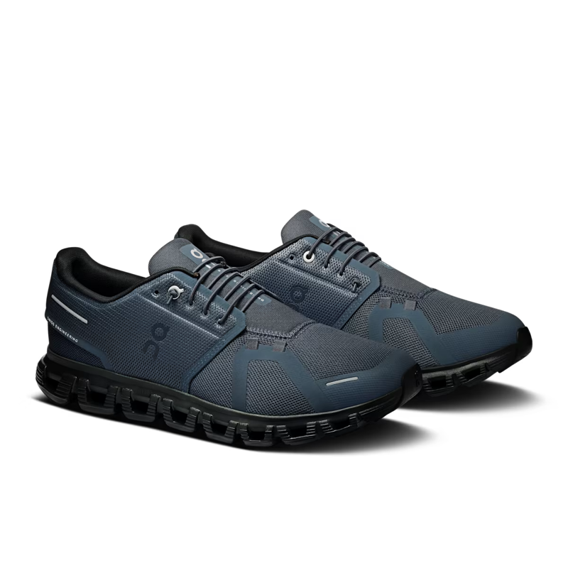 On Running Men's Cloud 6 in Navy/Black-2