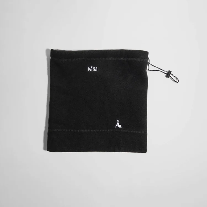 Vaga Fleece Neck Gaiter in Black-1